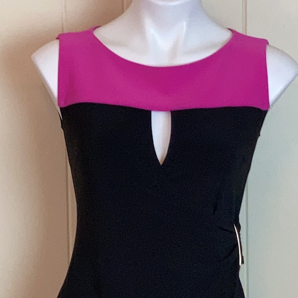 Joseph Ribkoff Sexy Knit Sheath Party Dress 4 - Picture 3 of 10